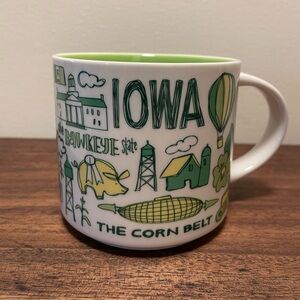 Starbucks Been There Series Iowa Mug